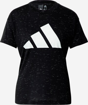 ADIDAS PERFORMANCE Functioneel shirt 'Winners' in Zwart: voorkant