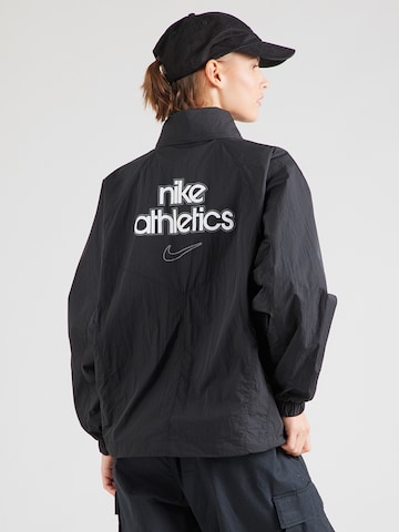 Veste mi-saison Nike Sportswear en noir : devant