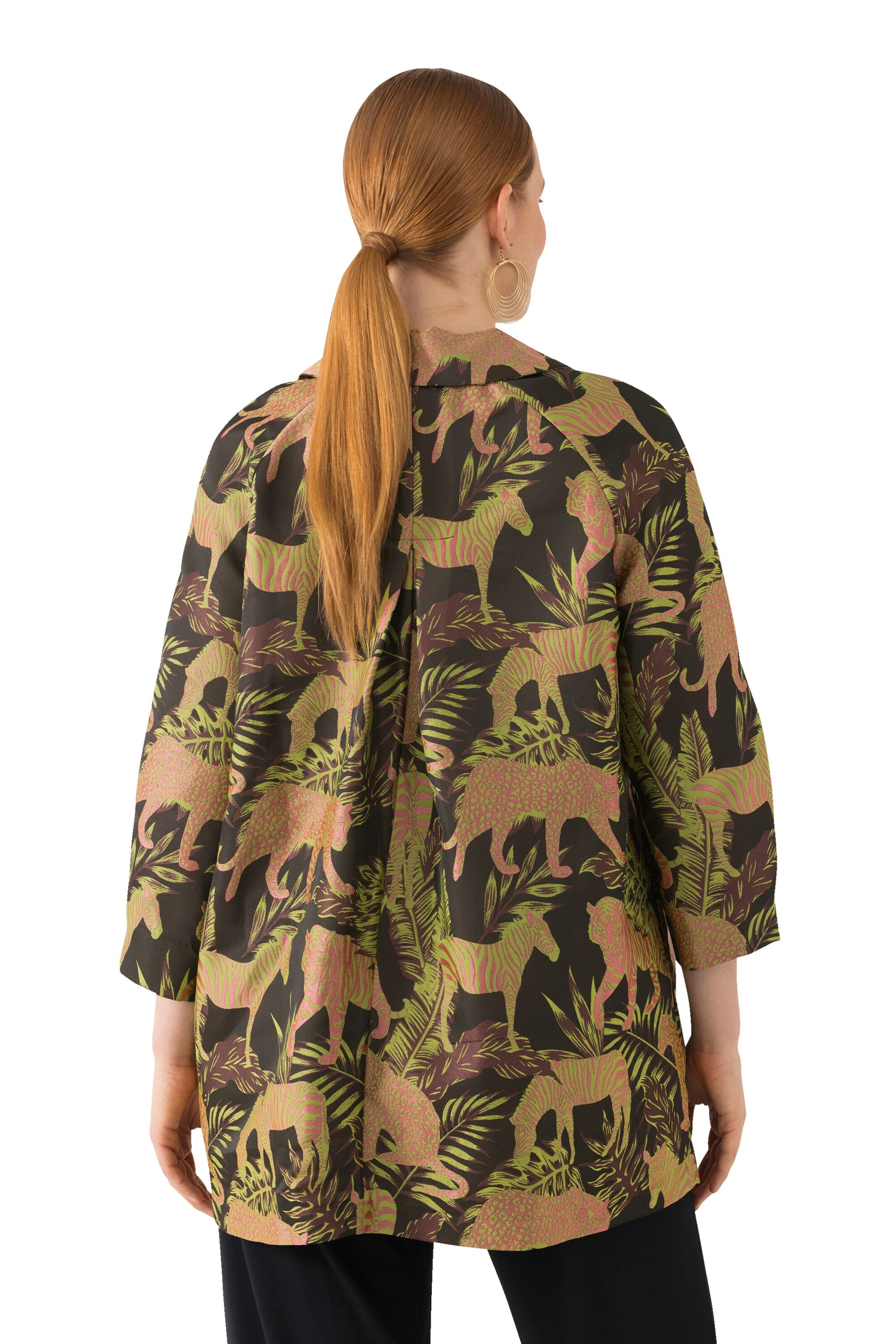 Ulla Popken Bluse in Schwarz