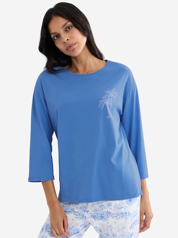 TRIUMPH Shirt ' Red Label Mix & Match ' in Blauw: voorkant