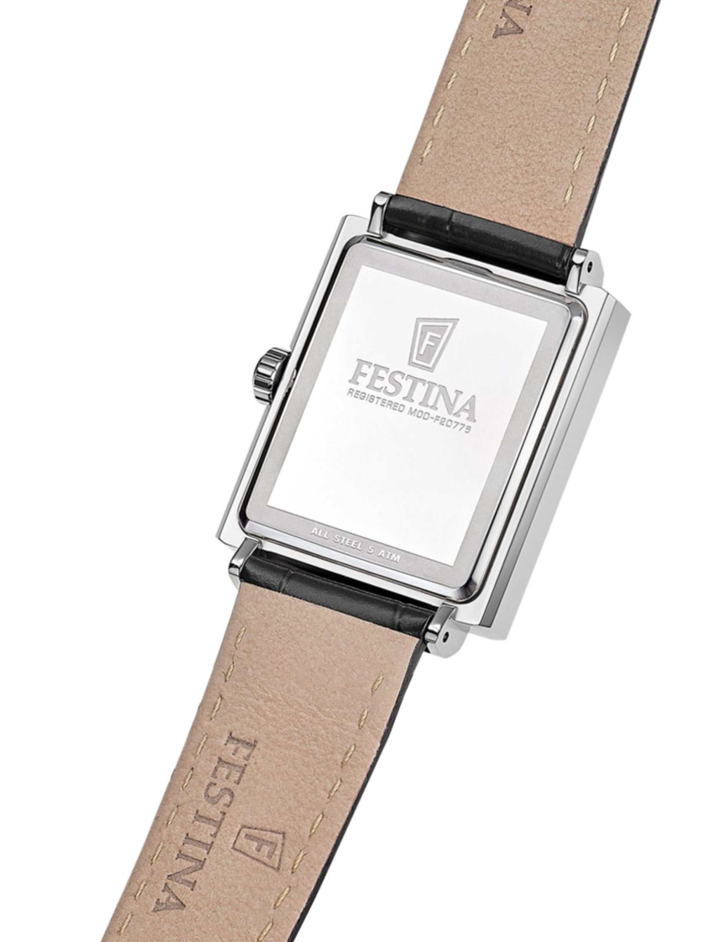 Montre à affichage analogique 'Watch On The Square' FESTINA en argent