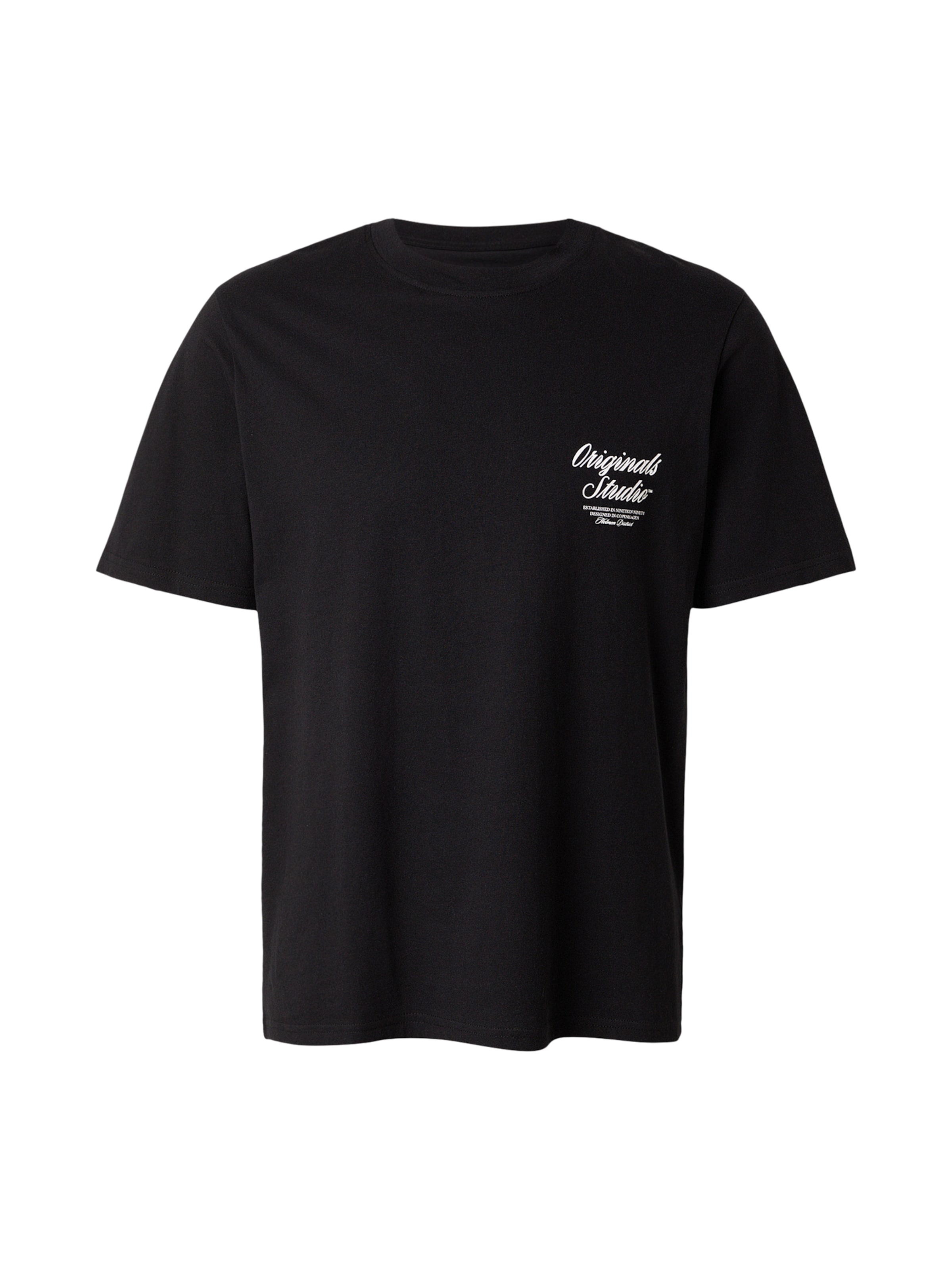 JACK & JONES Shirt 'JWHNORREBRO' in Zwart: voorkant