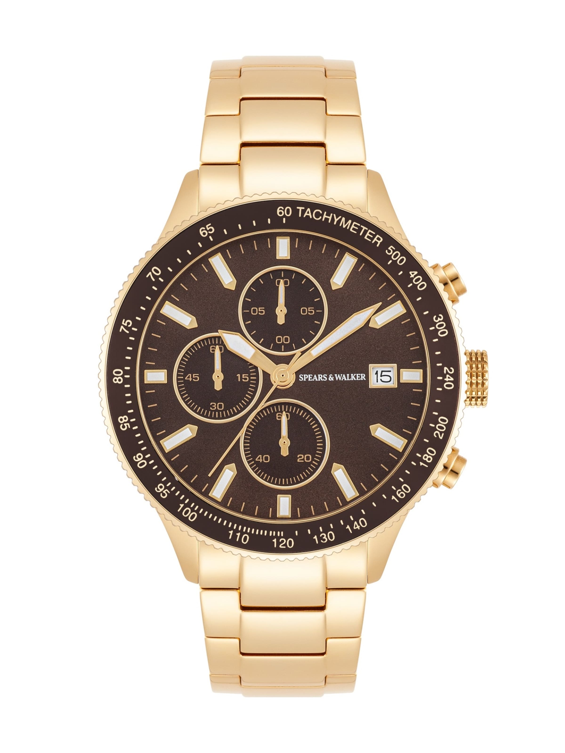 Spears & Walker Analog watch in Gold: front