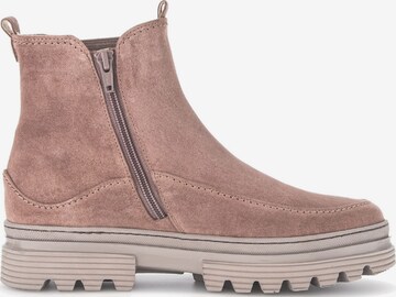 GABOR Chelsea boots in Beige