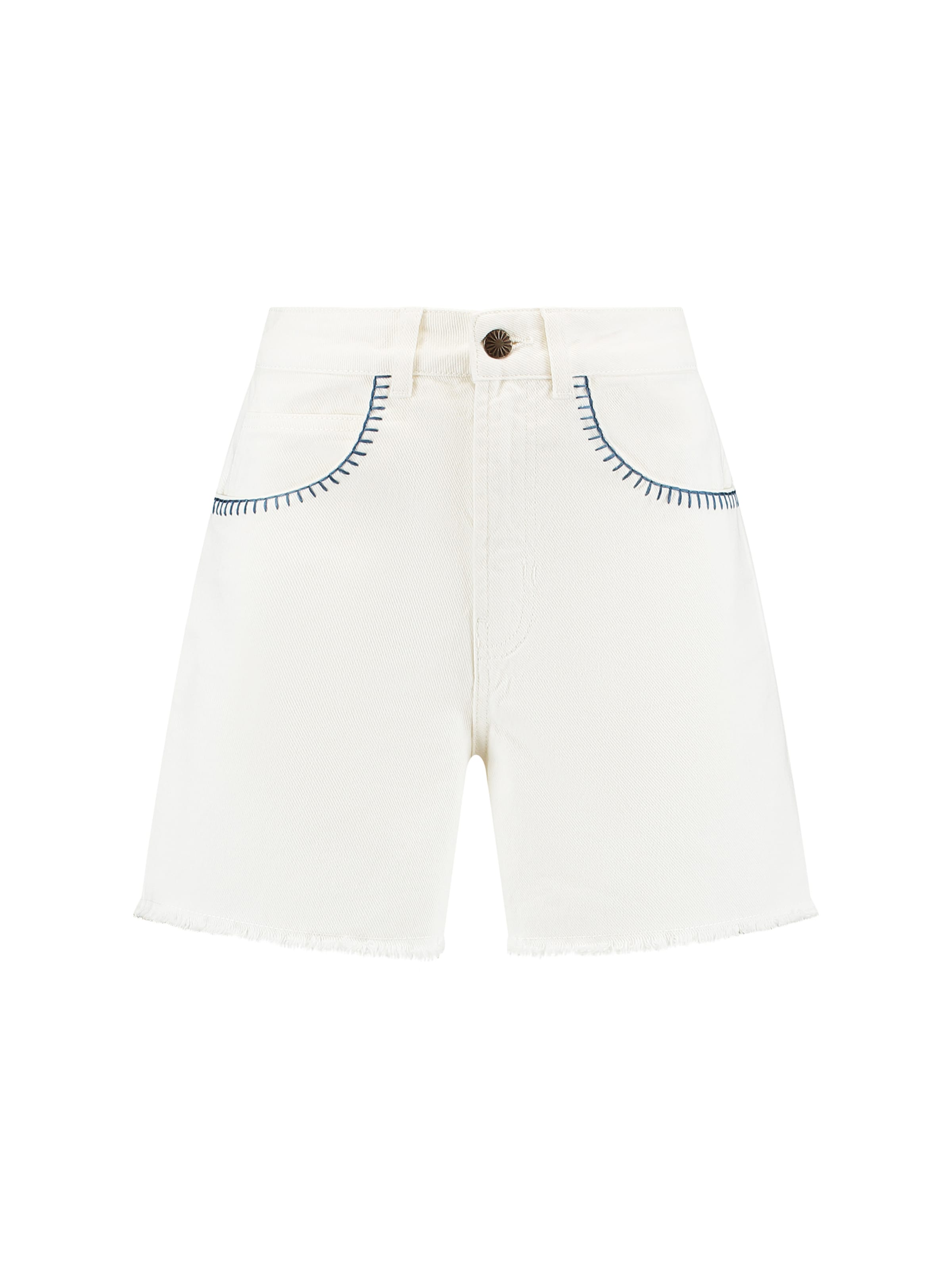 Shiwi Обычный Джинсы 'Carla' в Белый: спереди