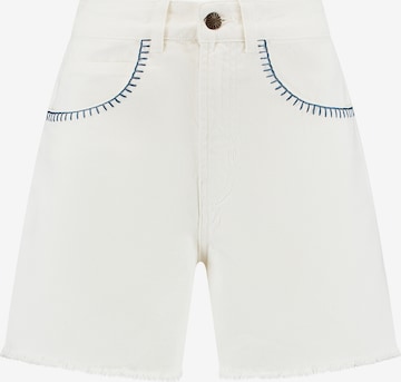 balta Shiwi Standartinis Džinsai 'Carla': priekis