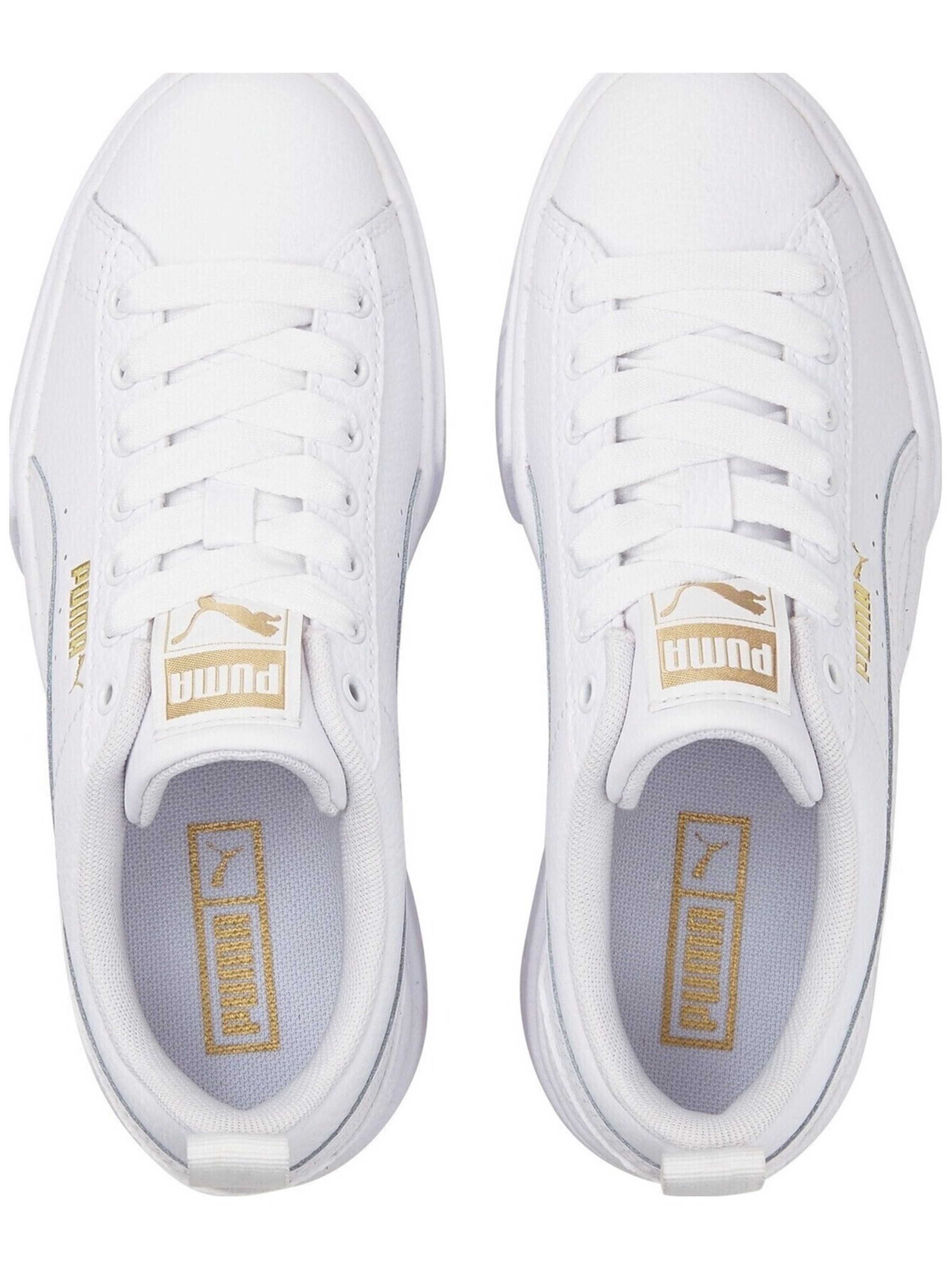 Sneaker bassa 'Puma Mayze Lth Jr' di PUMA in bianco