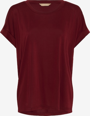 CULTURE Shirt 'CUKajsa' in Rood: voorkant