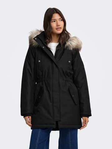 ONLY - Parca de invierno 'NEWIRIS' en negro: frente