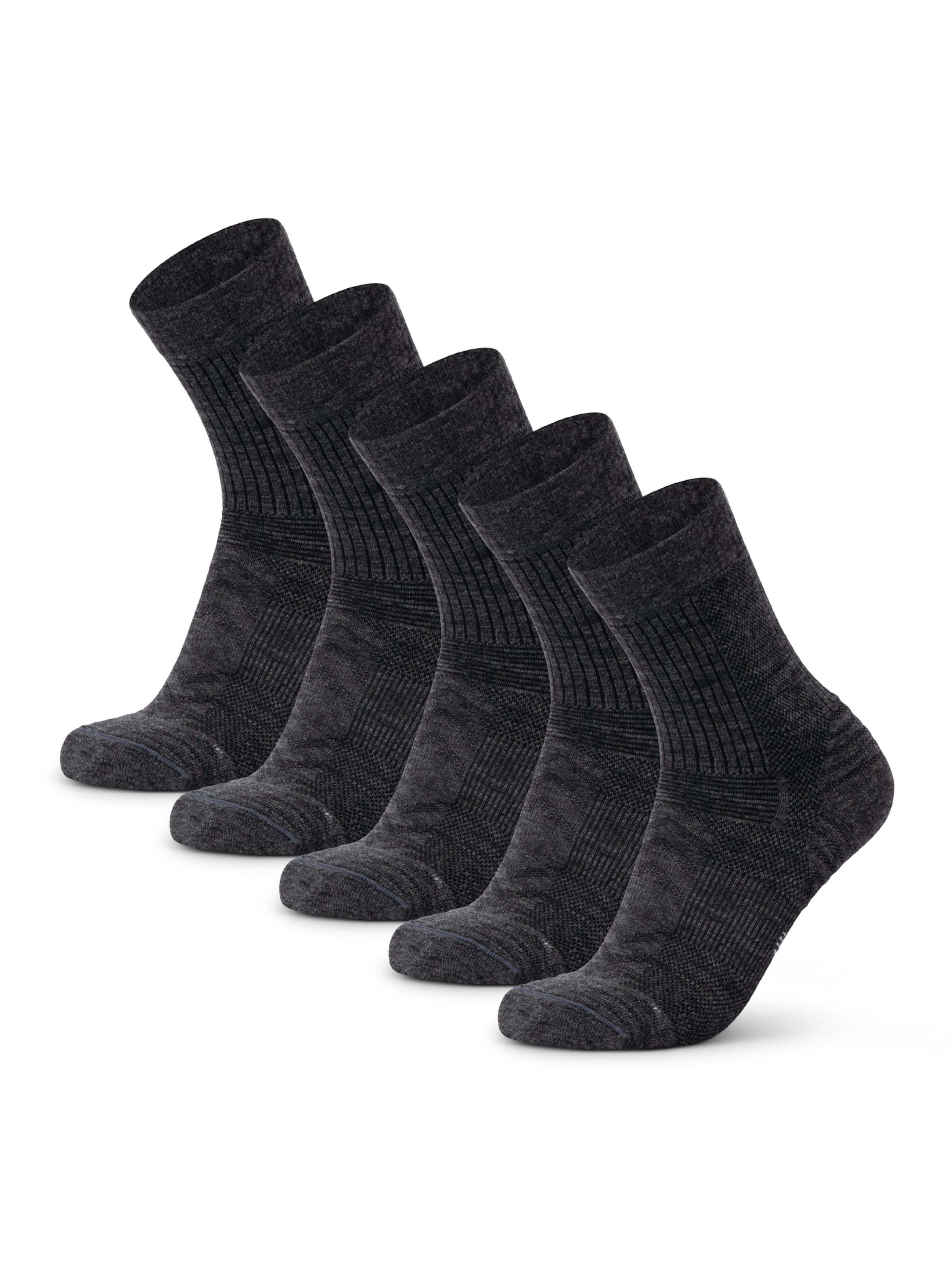 DANISH ENDURANCE Sportsocken in Grau: Vorderseite