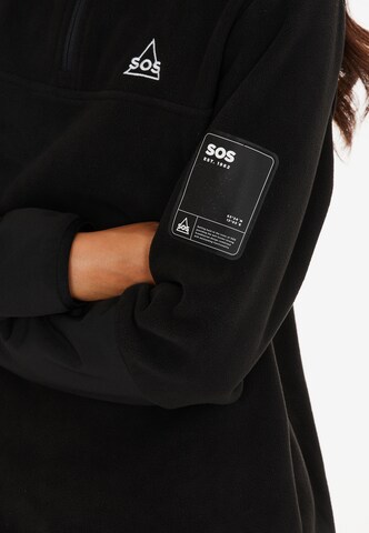 SOS Sweater 'Laax' in Black