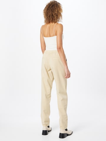 Loosefit Pantalon ESPRIT en beige