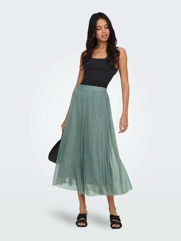 zaļš ONLY Svārki 'ONLLAVINA'