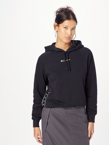 Sweat-shirt Champion Authentic Athletic Apparel en noir : devant