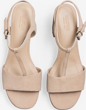 LLOYD Strap Sandals in Beige