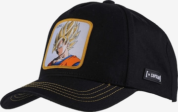Casquette Capslab en noir : devant