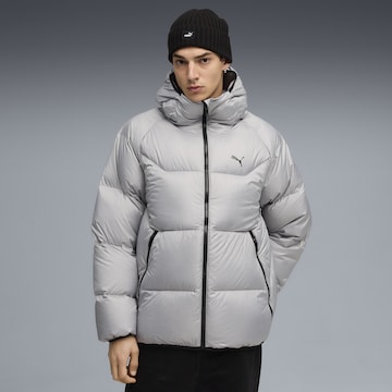 PUMA Winterjacke in Grau: Vorderseite