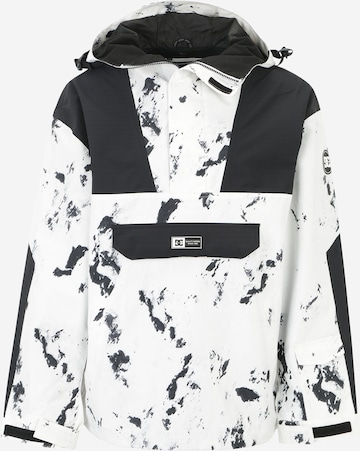 DC Shoes Athletic Jacket in White: front