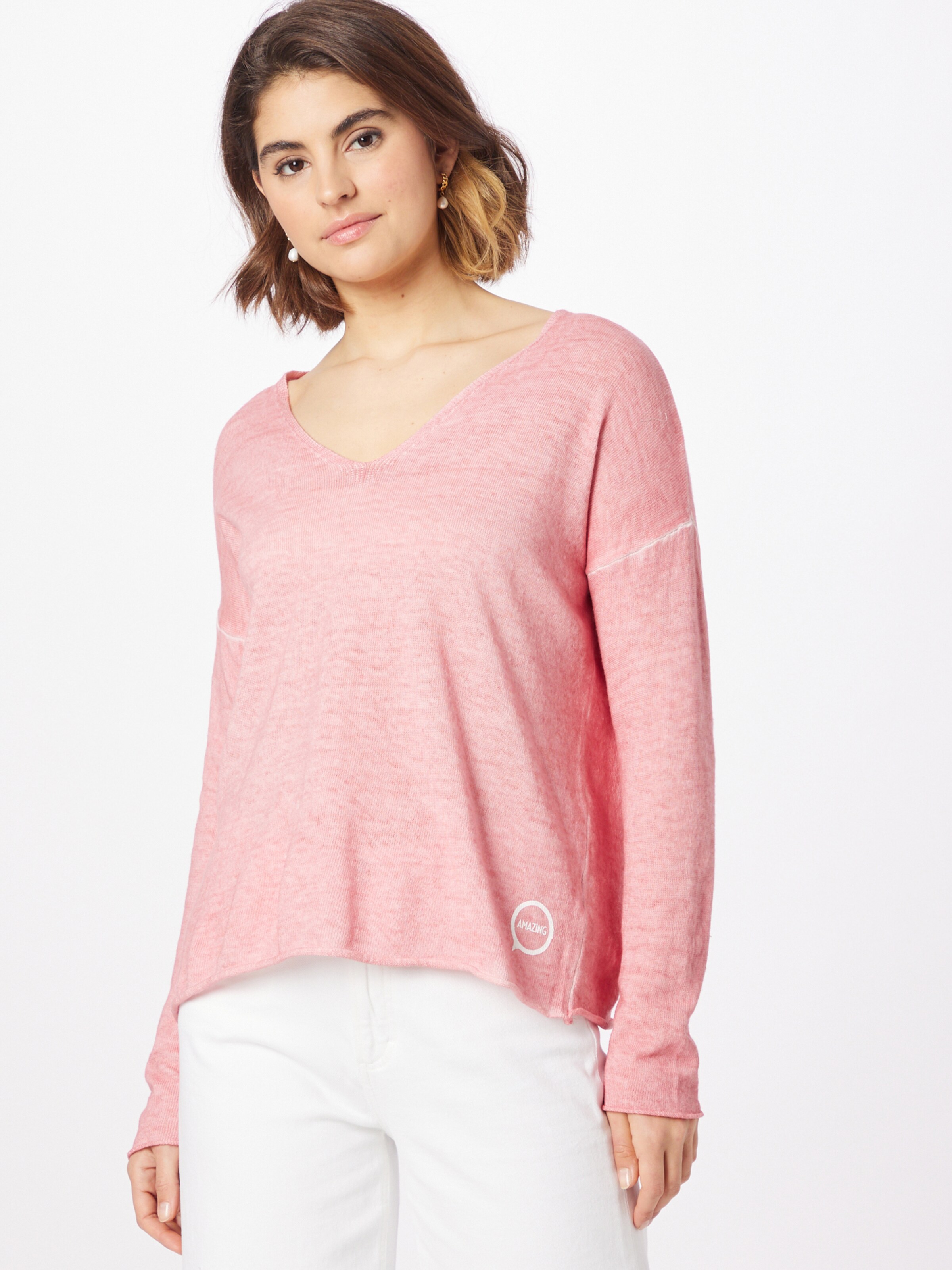 Frauen Pullover & Strick Cartoon Pullover in Cranberry - KQ86484 Frauen Pullover & Strick Cartoon Pullover in Cranberry - KQ86484