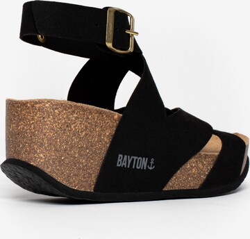 Bayton - Sandalias con hebilla 'Murcia' en negro