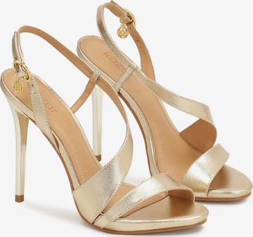 Kazar Sandals in Gold