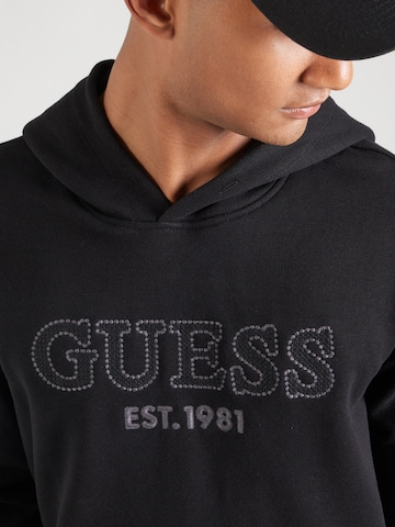 GUESS Sweatshirt 'BEAU' in Black