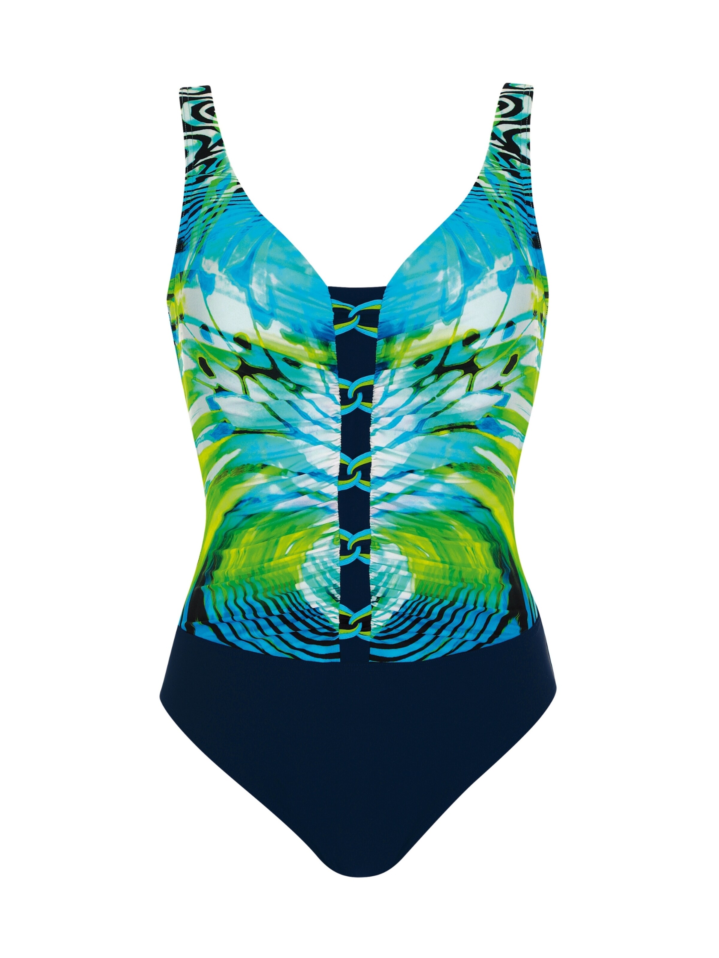 SUNFLAIR Triangel Badeanzug in Blau: Vorderseite