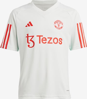 ADIDAS PERFORMANCE Functioneel shirt 'Manchester United Tiro 23' in Wit: voorkant