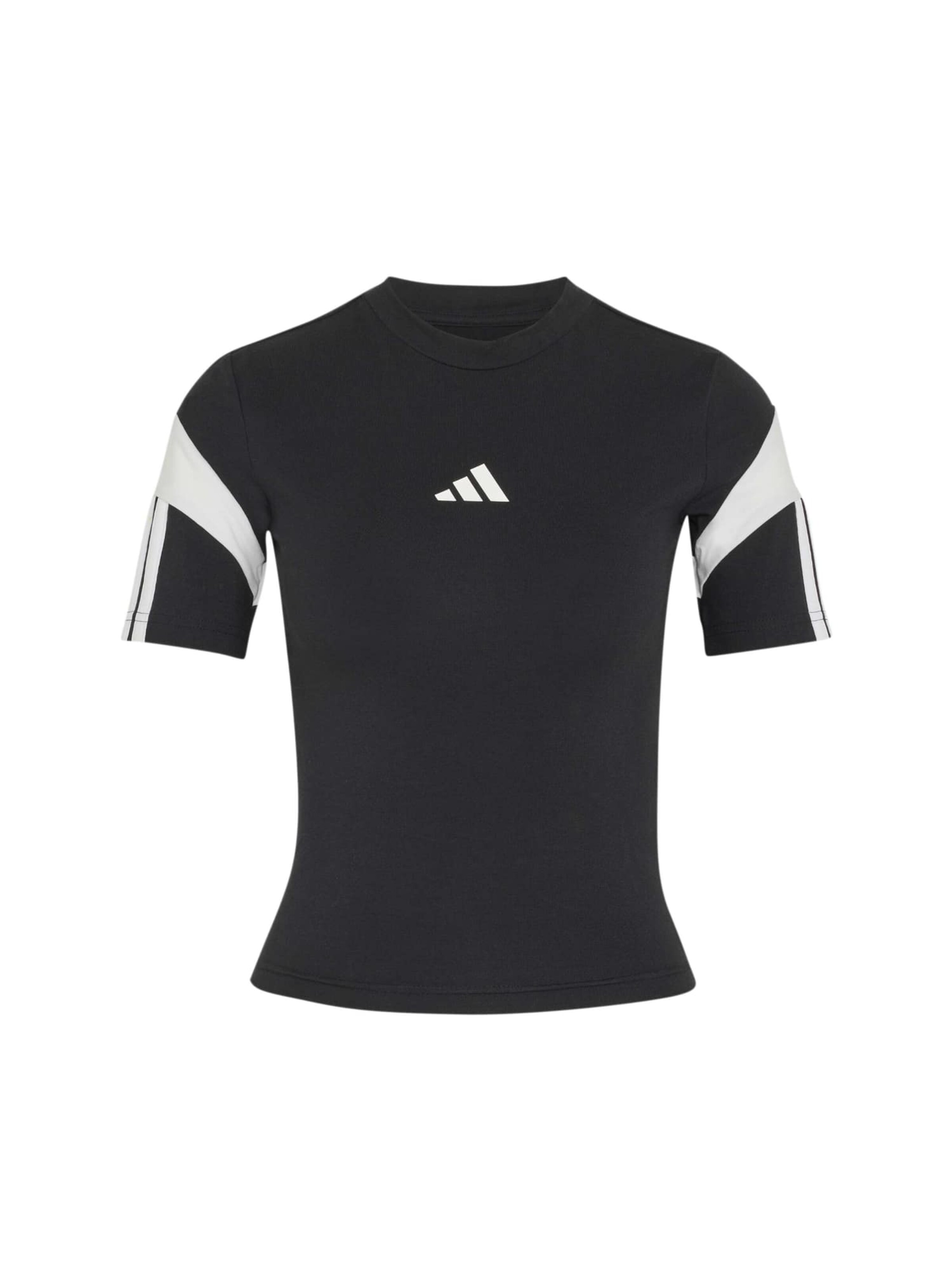 ADIDAS SPORTSWEAR Funktionsshirt 'TIRO' in XS in schwarz / weiß, Produktansicht