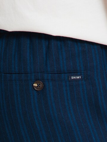 Shiwi Regular Chino 'Lenny' in Blauw