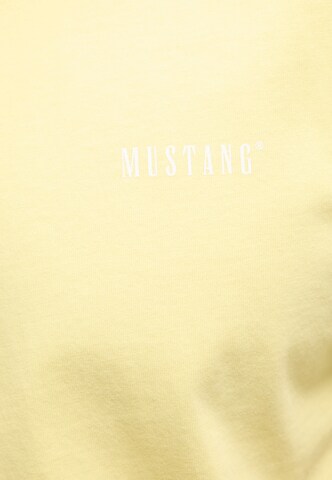 MUSTANG Shirt 'Austin' in Yellow