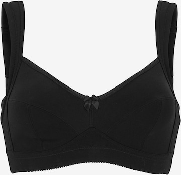 Cellbes of Sweden T-shirt BH 'Anne' in Zwart: voorkant