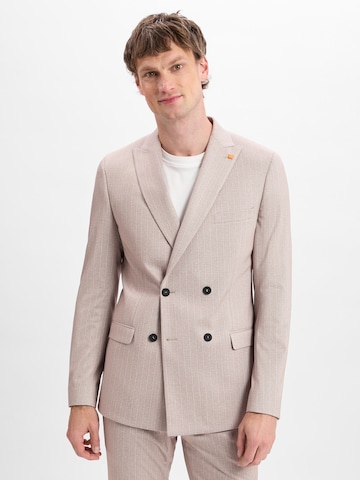 Digel Slim fit Business Blazer 'Atos ' in Beige: front