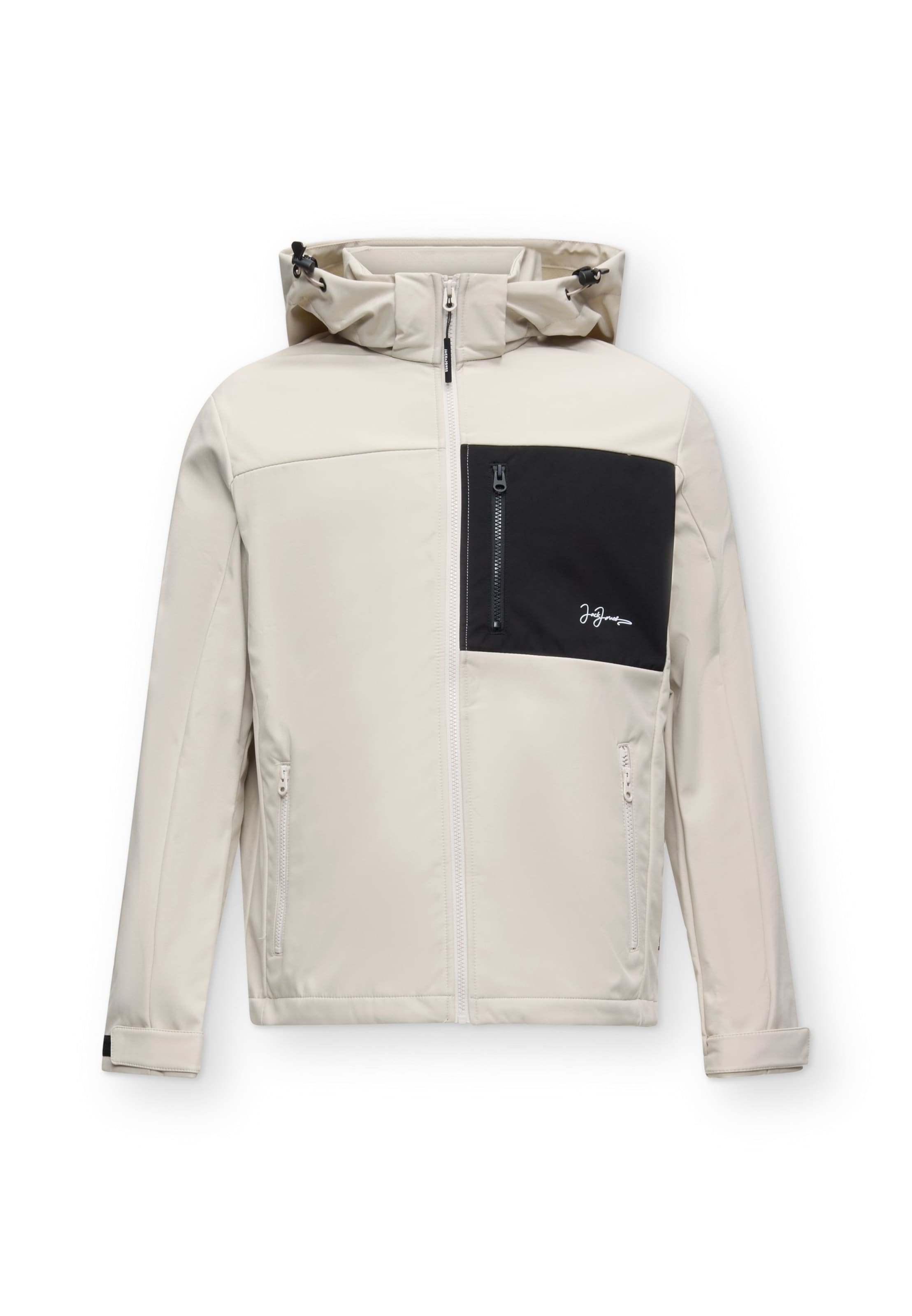 JACK & JONES - Chaqueta de entretiempo 'JJLUPO' en beige: frente
