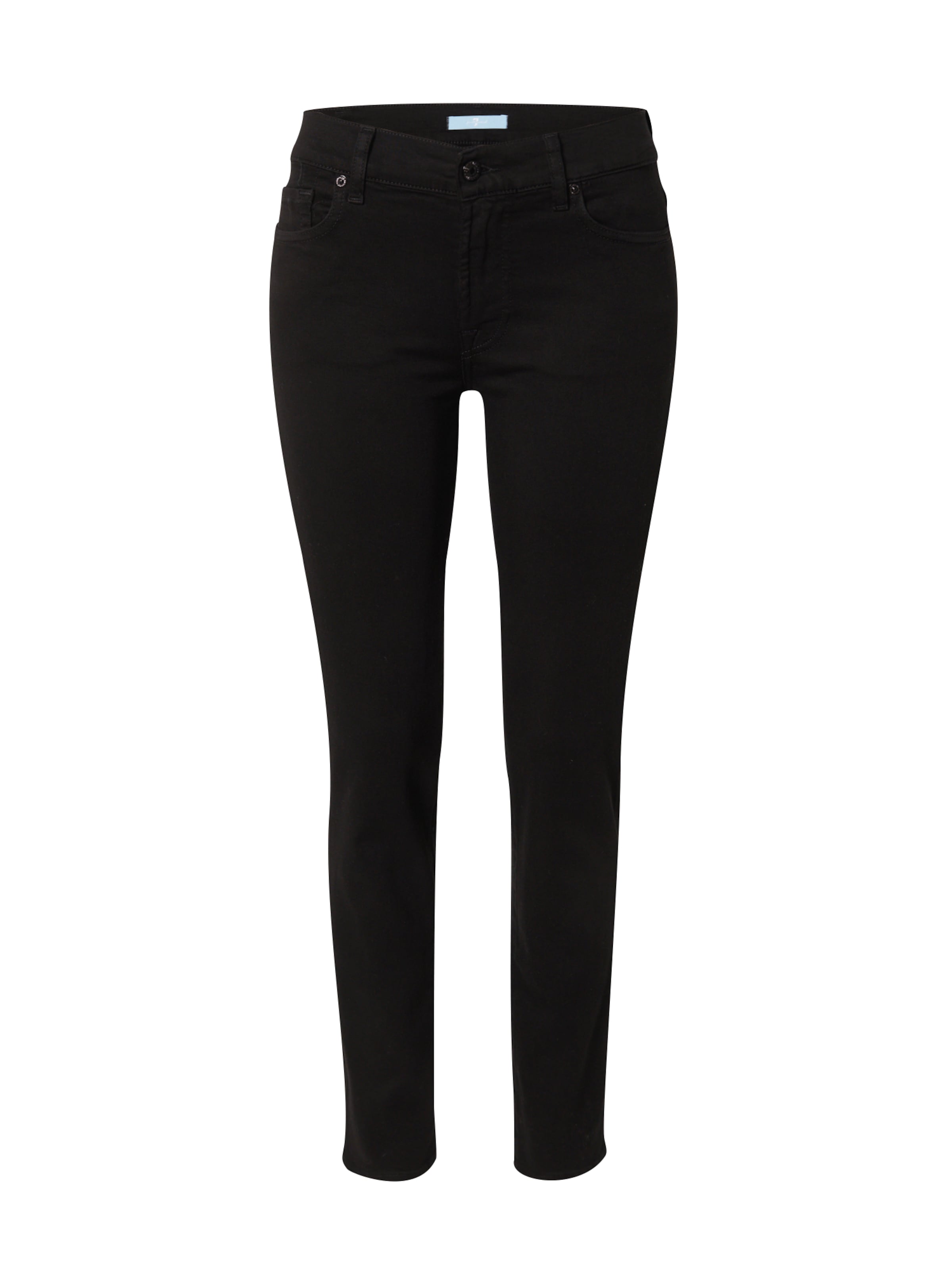 7 for all mankind Liibuv Teksapüksid 'ROXANNE', värv must: eest vaates