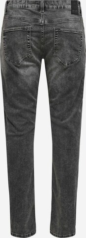 Only & Sons Regular Jeans in Grau