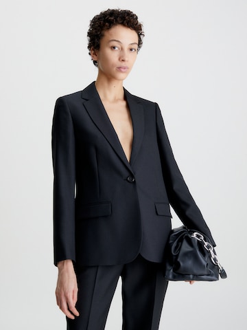 Calvin Klein Blazer in Black: front