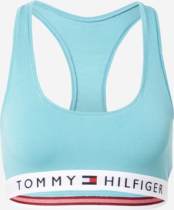 Bustier Soutien-gorge 'Iconic' Tommy Hilfiger Underwear en bleu : devant