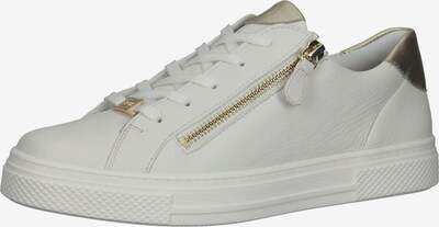 HASSIA Sneaker in gold / weiß, Produktansicht