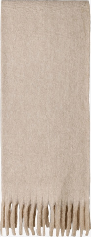 Bershka Šála – béžová: přední strana