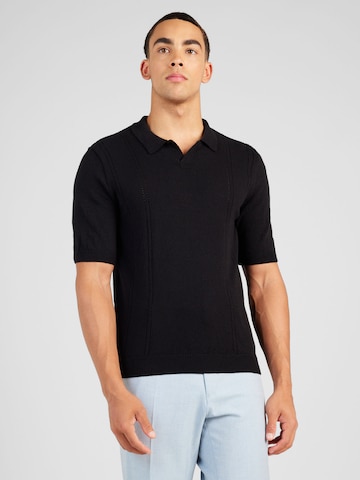 TOPMAN Sweater in Black: front