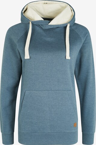 Oxmo Sweatshirt 'Julia' in Blauw: voorkant