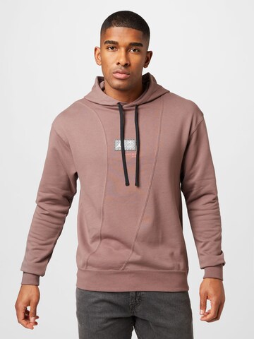 Jordan Sweatshirt 'Paris Saint-Germain' in Lila: Vorderseite