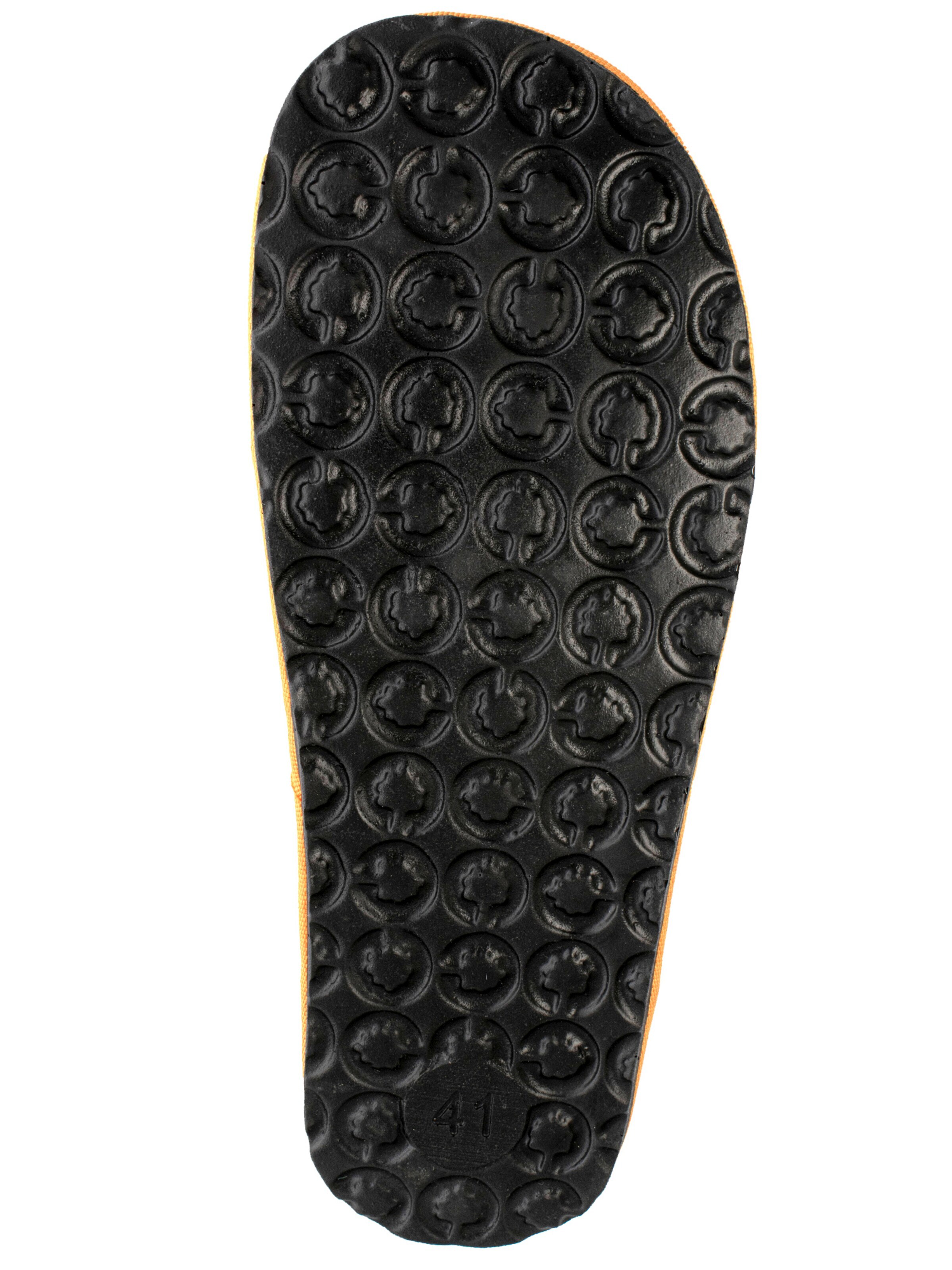 Fischer Markenschuh Slippers 'Helge' in Brown