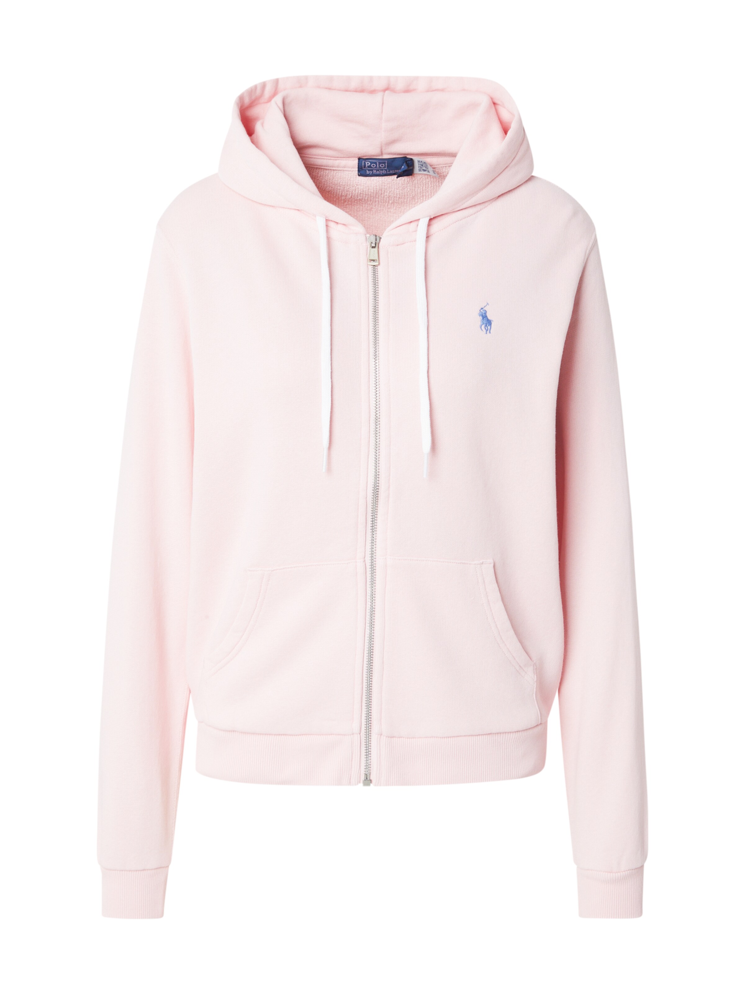 Polo Ralph Lauren Zip-Up Hoodie in Pastel Pink | ABOUT YOU
