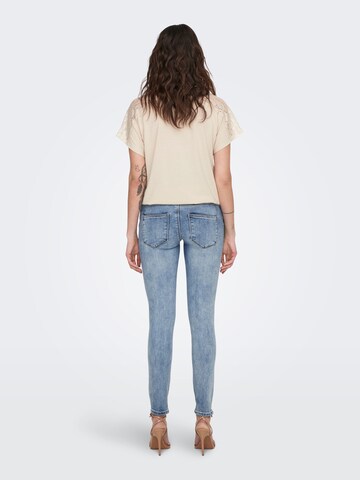 Only Maternity Skinny Jeans 'Mila' in Blue