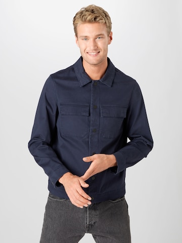 s.Oliver Regular fit Tussenjas in Blauw: voorkant