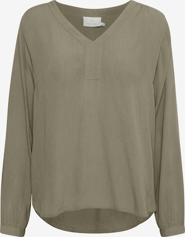 Kaffe Μπλούζα 'Amber' σε πράσινο: μπροστά