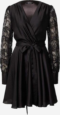 Robe SWING en noir : devant