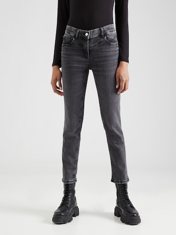 Slimfit Jeans di GERRY WEBER in grigio: frontale